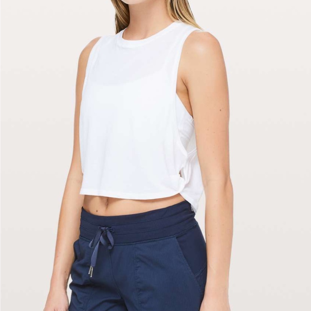 Lululemon Turn & Twist Crop Tank